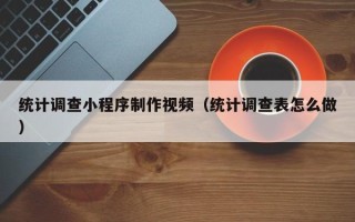 如皋统计调查小程序制作视频（统计调查表怎么做）