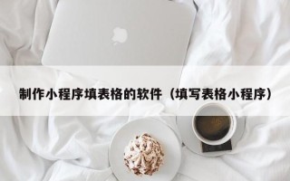 如皋制作小程序填表格的软件（填写表格小程序）